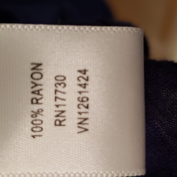 MOSSIMO CROSS BACK TSHIRT Navy Size L - Picture 4 of 5